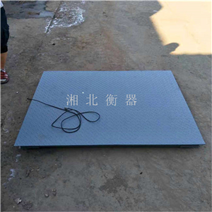岳陽(yáng)市3噸稱(chēng)豬圈帶圍欄電子地磅秤
