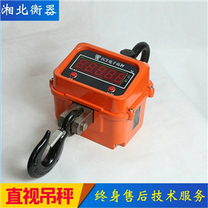 瀏陽(yáng)5噸直顯電子吊鉤秤