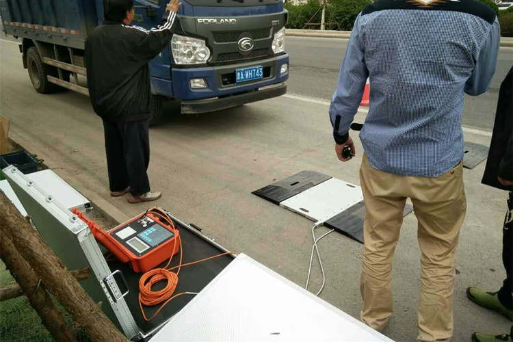 荊州100噸汽車軸重檢測(cè)便攜式電子磅技術(shù)要求